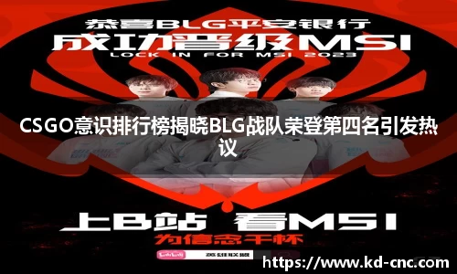 CSGO意识排行榜揭晓BLG战队荣登第四名引发热议